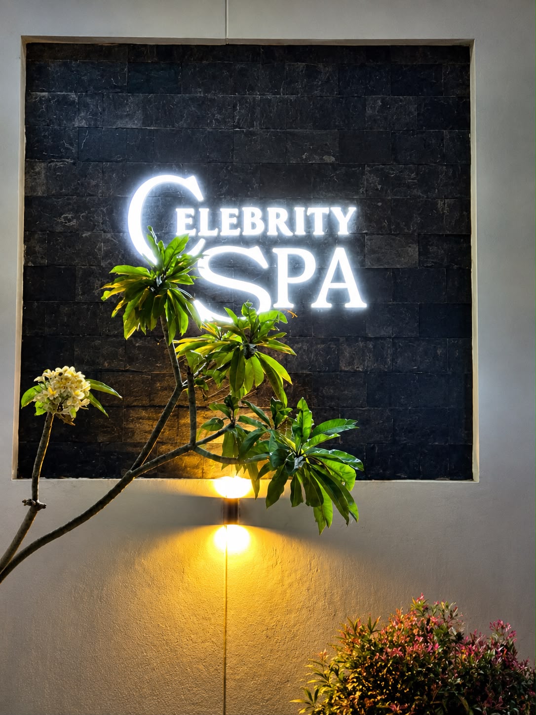 Signage Celebrity Spa
